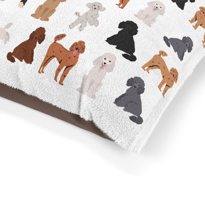 Dog Bed - Poodle Pals Design - L and XL options