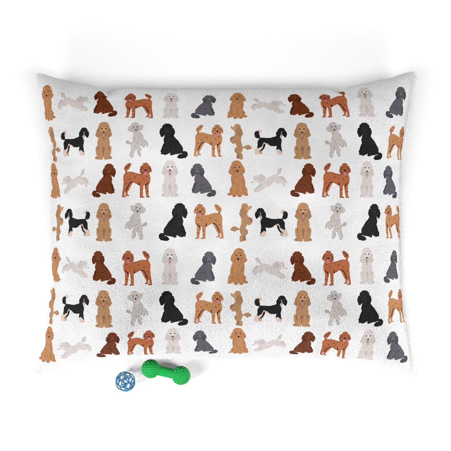 Dog Bed - Poodle Pals Design - L and XL options