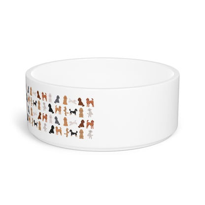 Pet Bowl - Poodle Pals Design 16 oz