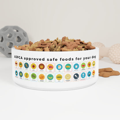 Dog Bowl with ASPCA-Approved Toppers and Treats 16 oz