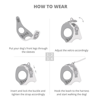 Instachew PETKIT Air Fly Dog Harness