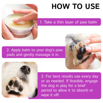 Dog Paw Balm with Shea Butter and Coconut Oil